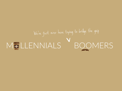 Boomers vs. Millennials – An Opportunity to Blend two Divergent Generations