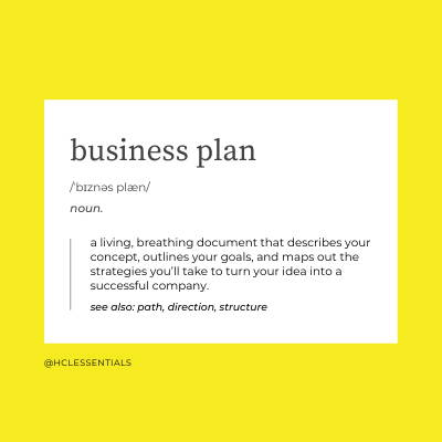 How to Write an Informal Business Plan