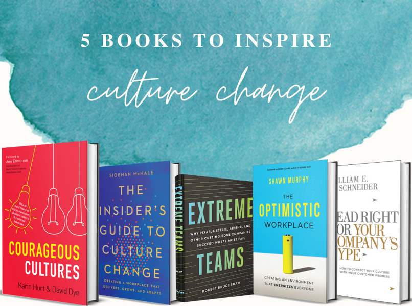 5 Books to Inspire Changes to Company Culture