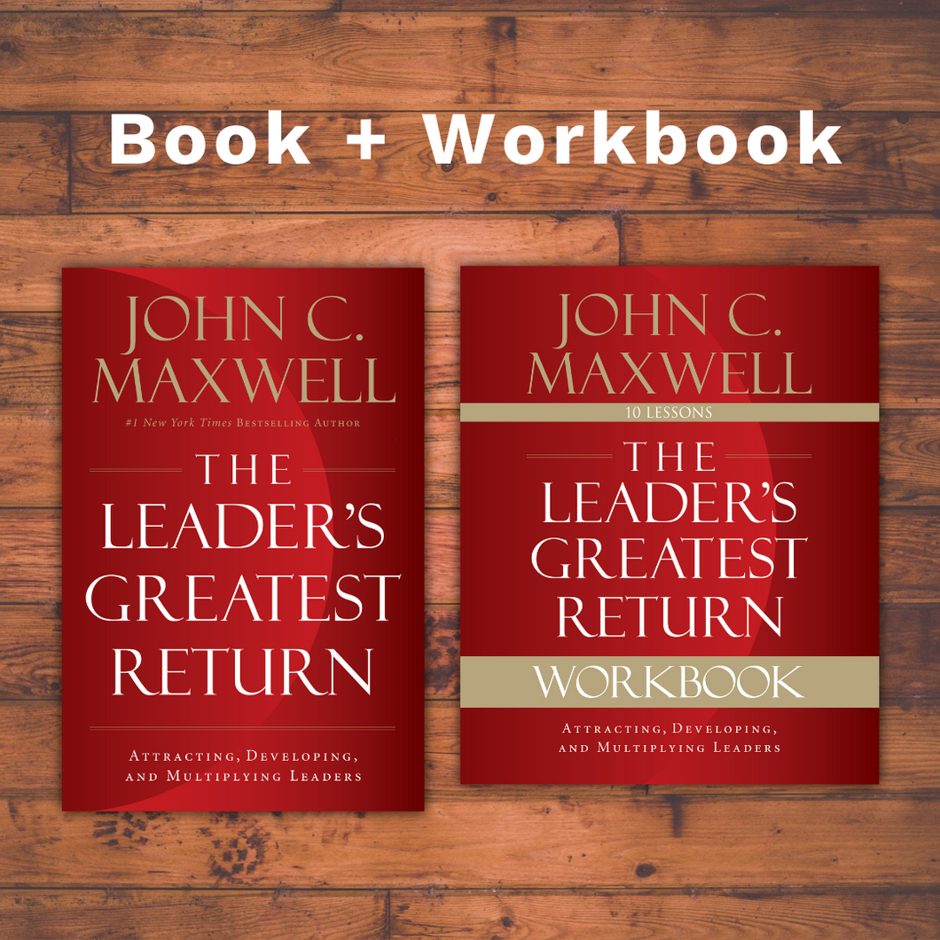 The Leader's Greatest Return Book + Workbook Bundle